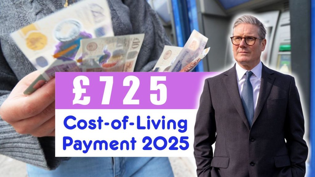 725 Cost-of-Living Payment 2025