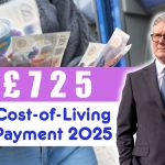 725 Cost-of-Living Payment 2025